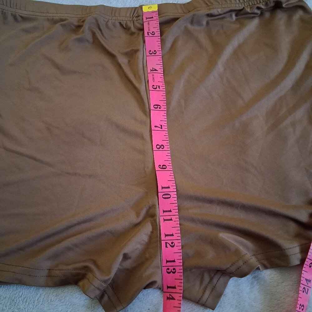 SHEIN Women's Size XL (12) Brown Two Piece Crop Tank & Shorts Set - Picture 12 of 13